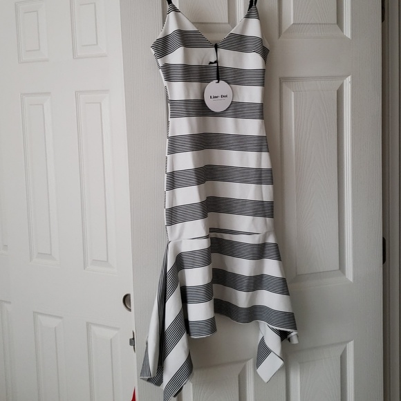 Line & Dot Dresses & Skirts - 🔥NWT Line + Dot dress, black/white, XS.